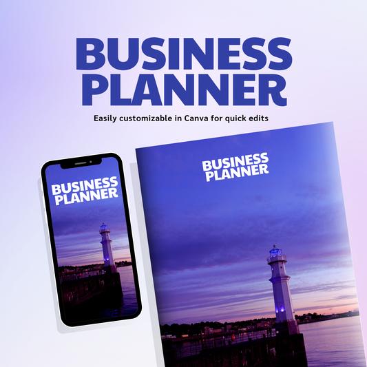 Professional Business Planner for Entrepreneurs – Marketing, Finance, Social Media